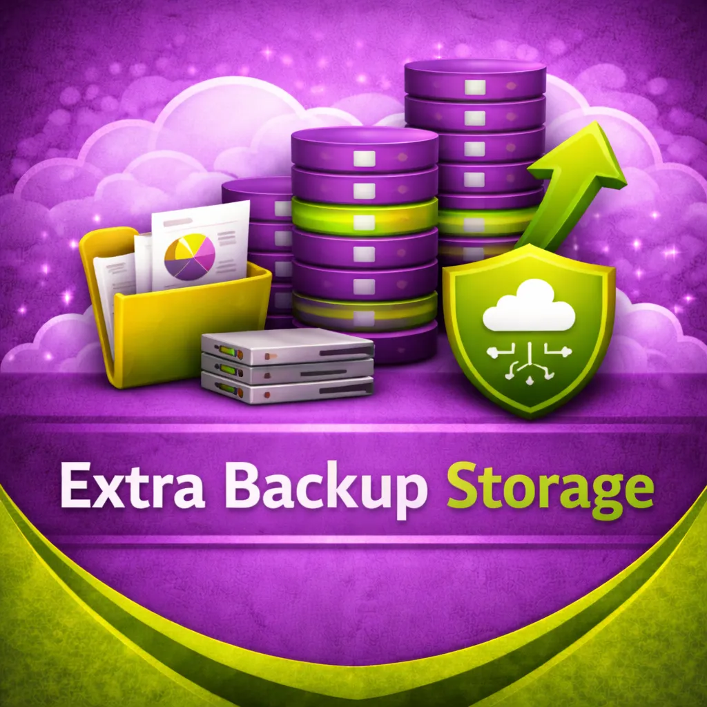 Almacenamiento de respaldos adicional (25 GB)